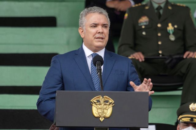 El presidente de Colombia, Iván Duque, anuncia reformas a la policía